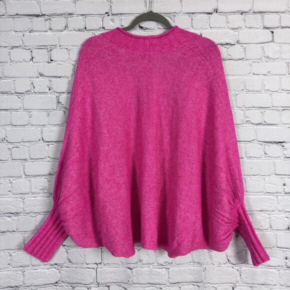 Nic and Zoe Cozy Crush Cardigan Womens Size M/L in Pink Orchid Petal Lagenlook - Picture 12 of 16